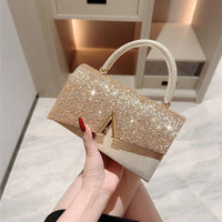 Sequin Evening Bag Women Elegant Fashion Banquet Clutch Chain Shoulder Bags Luxury Purse Female Wedding Party Handbags