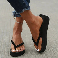 Slippers Summer Shoes Women Wedges Sandals Slides Beach Home Slippers Women Flip Flops Memory Foam Slippers Natalia Home Fashion    Natalia Home Fashion