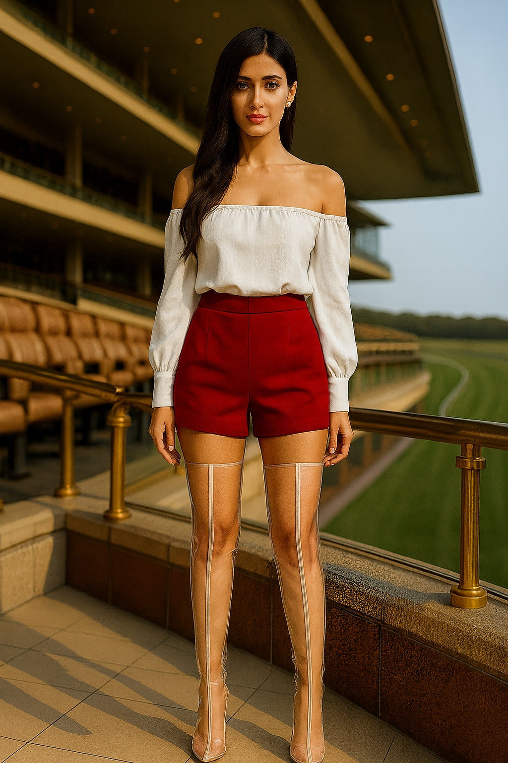 Sexy Transparent PVC High Heels Thigh Boots Pointed Toe Crystal Heels Women Clear Over The Knee Runway Stage Boots