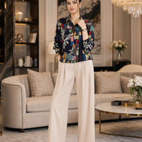 Fashion Women's Casual Shirt Tops Loose Long Sleeve Blouse Natalia Home Fashion    Natalia Home Fashion