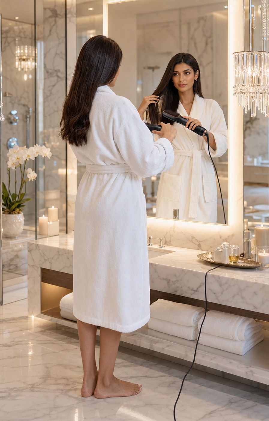 3 in 1 Hair Dryer Brush Professional 1200W Powerful Ceramic Tourmaline 3 Heat Settings One Step Hair Dryer and Styler Natalia Home Fashion    Natalia Home Fashion