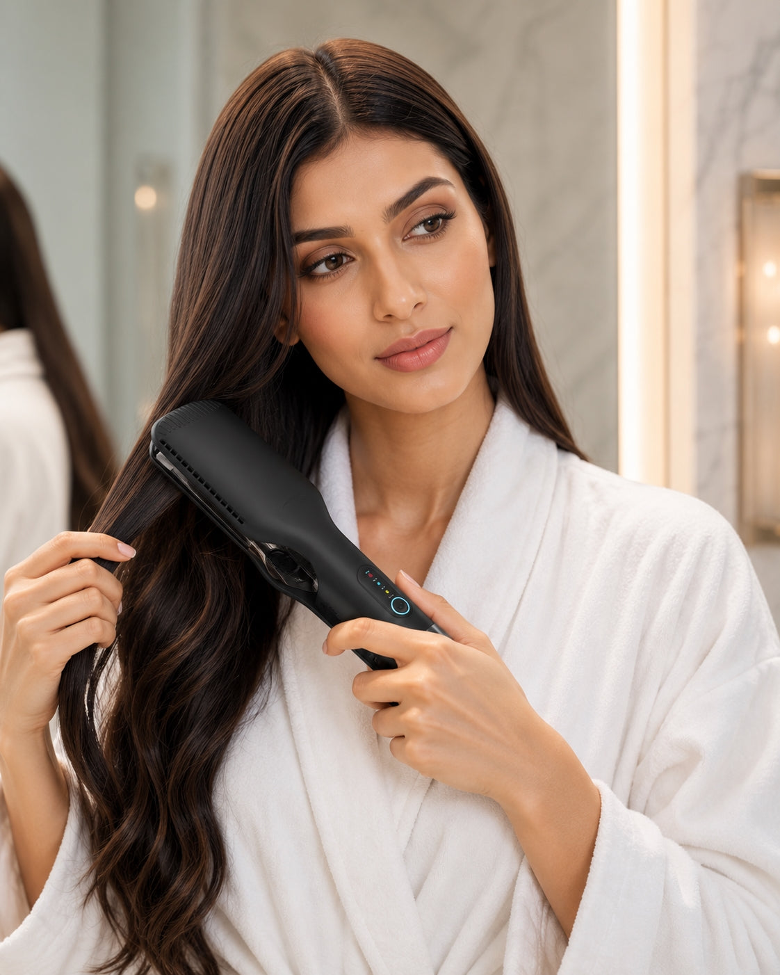 Hot Air Straightener Professional Flat iron for Straightening and Wet Hair Dryer Iron Two in One Styling Tools Natalia Home Fashion    Natalia Home Fashion