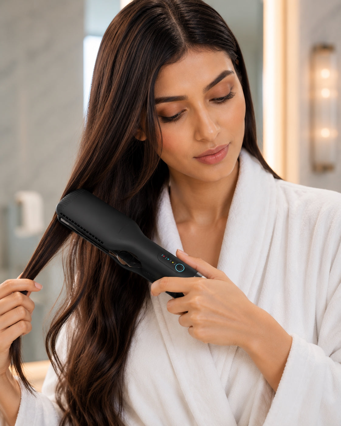 Hot Air Straightener Professional Flat iron for Straightening and Wet Hair Dryer Iron Two in One Styling Tools Natalia Home Fashion    Natalia Home Fashion