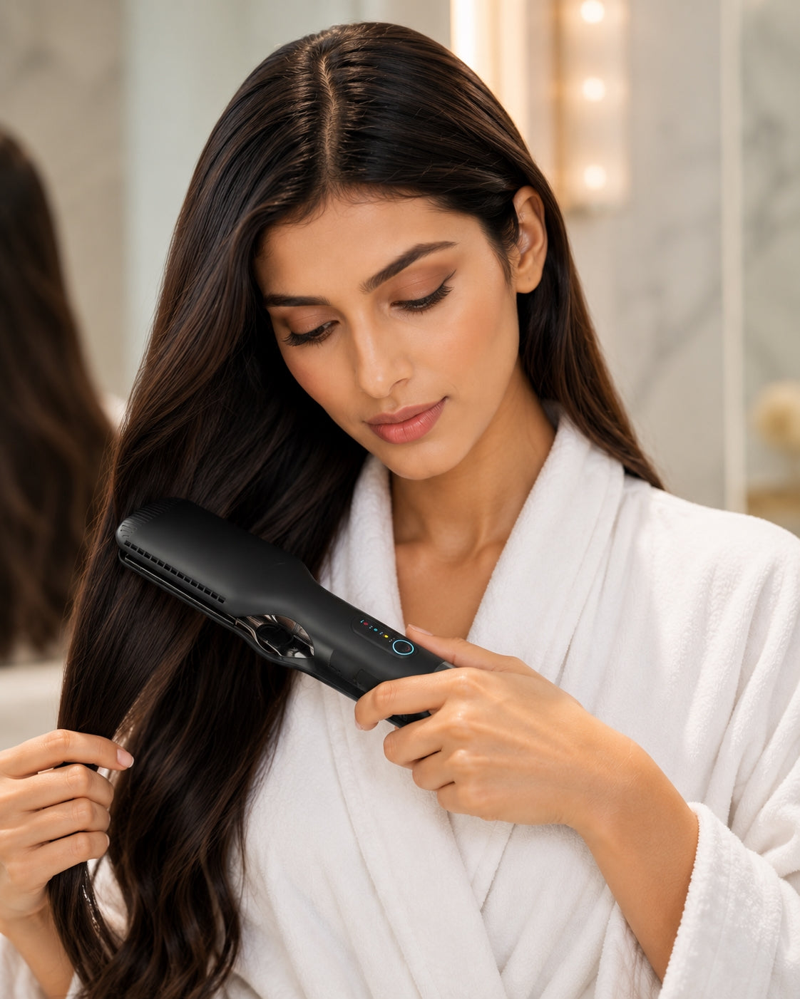 Hot Air Straightener Professional Flat iron for Straightening and Wet Hair Dryer Iron Two in One Styling Tools Natalia Home Fashion    Natalia Home Fashion