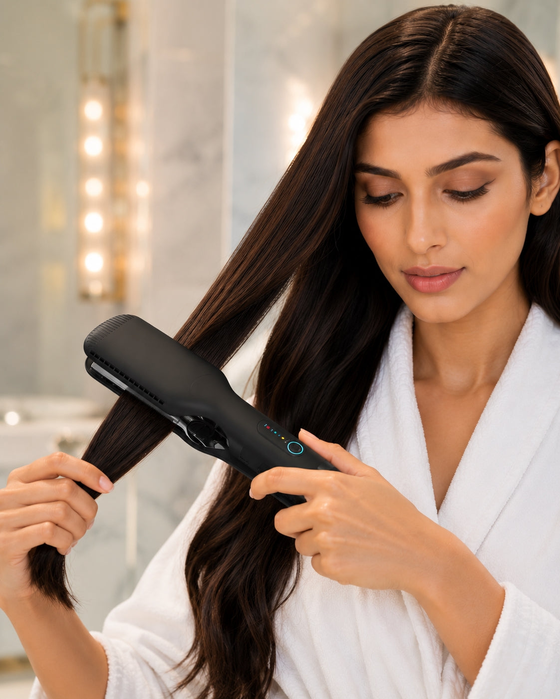 Hot Air Straightener Professional Flat iron for Straightening and Wet Hair Dryer Iron Two in One Styling Tools Natalia Home Fashion    Natalia Home Fashion