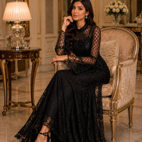 Black Lace Mermaid Elegant Evening Dress for Women High Neck Long Sleeve Sequins Party Dresses Prom Gowns Wedding