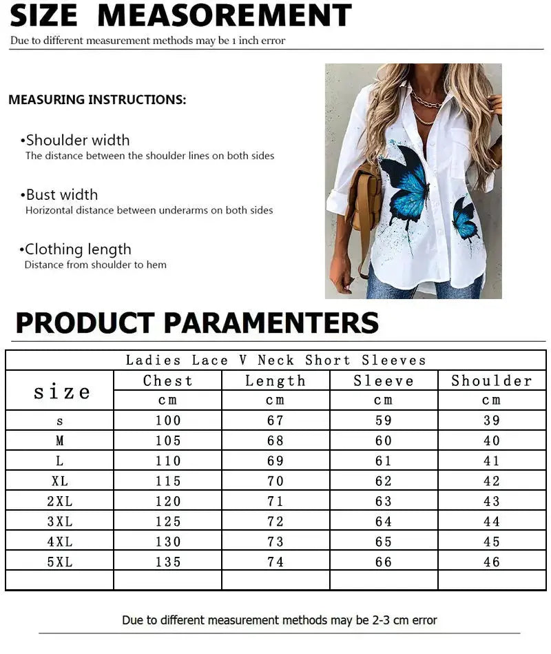 Summer Women Shirt 3D Abstract Line Face Digital Print Long Sleeve Shirt Women Fashion Large Size Lapel Button Down Shirt Natalia Home Fashion    Natalia Home Fashion