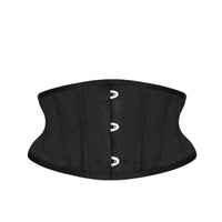 Burvogue Waist Trainer Corsets Slimming Shaper Belt Short Torso Satin Underbust Corset Sexy Lace Up Bustiers & Corsets Women Natalia Home Fashion    Natalia Home Fashion