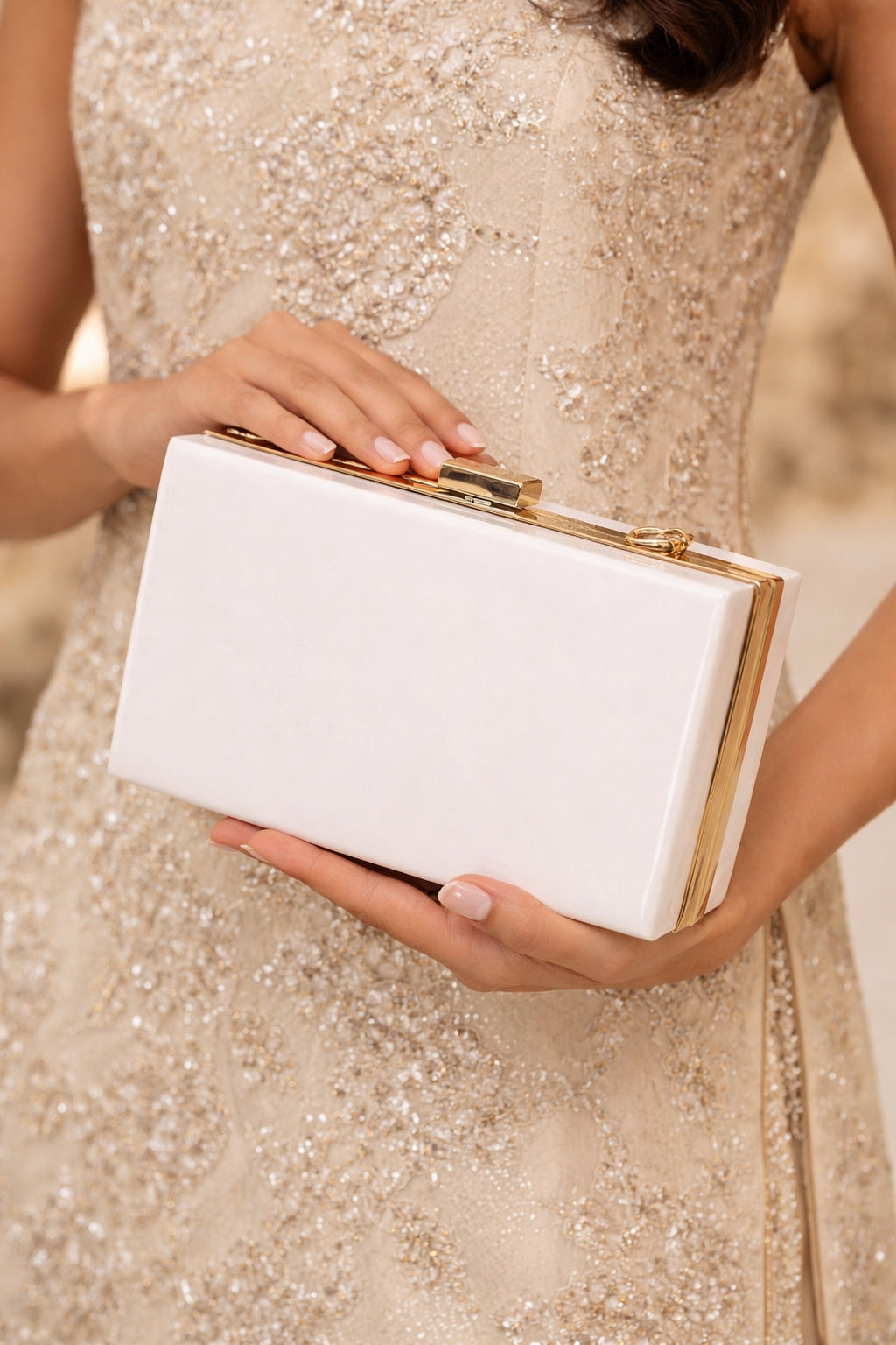 Acrylic Transparent Women Clutch Bag Chain Luxury Brand Women Evening Bags Handbag Chain Shoulder Bag