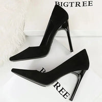 Women 10.5 Cm Heels Square Head Women Pumps Block Heels Ladies Shoes Square Heel Women Shoes Fashion Party Shoes Natalia Home Fashion    Natalia Home Fashion