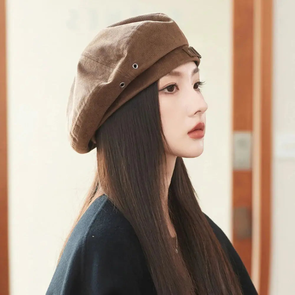 Women Berets New Autumn Winter Cap Hats for Women Solid Vintage Artist Painter Beret Hat Ladies Flat Cap Berets for Women Natalia Home Fashion    Natalia Home Fashion