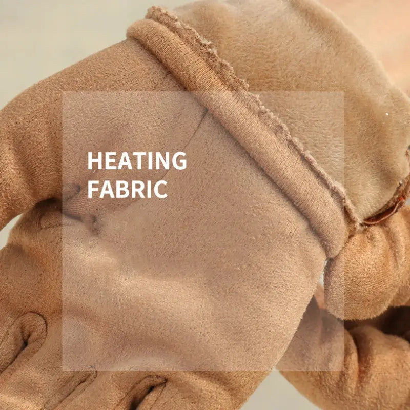 Women Fashion Elegant Business Style Suede Keep Warm Touch Screen Gloves Drive Skiing Cycling Not Bloated Fleece Natalia Home Fashion    Natalia Home Fashion