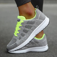 Women Flats Footwear Shoes Woman Lace Up Flats Shoes Casual Sneakers Women's Shoes Soft Natalia Home Fashion   Green-35 Natalia Home Fashion