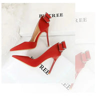 Women Footwear Pumps Shoes Point Toe High Heel Pointed Toe Dress Heeled Pump for Ladies and Women My Store