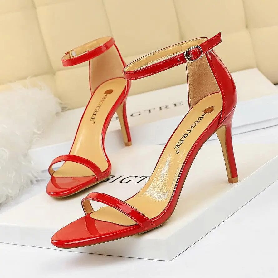 Women Sandals Wholesale New Arrive High Heels Sandals For Women Open Toe High Heel Sandals With Ankle Straps Summer Heels My Store