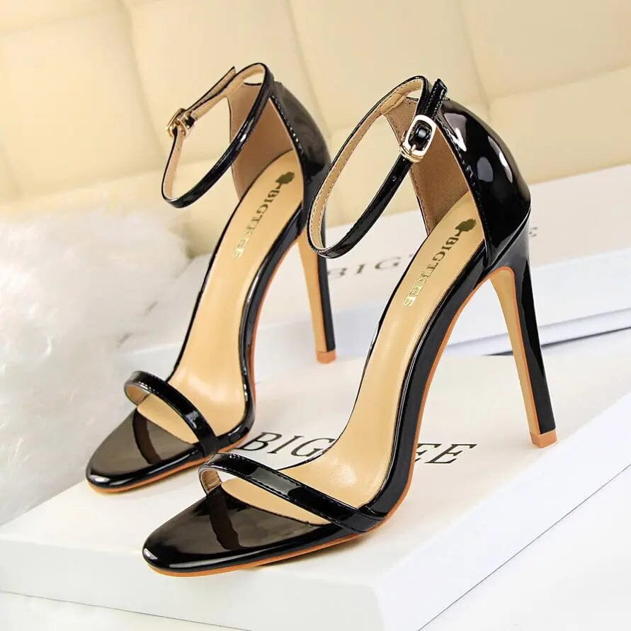 Women Sandals Wholesale New Arrive High Heels Sandals For Women Open Toe High Heel Sandals With Ankle Straps Summer Heels My Store
