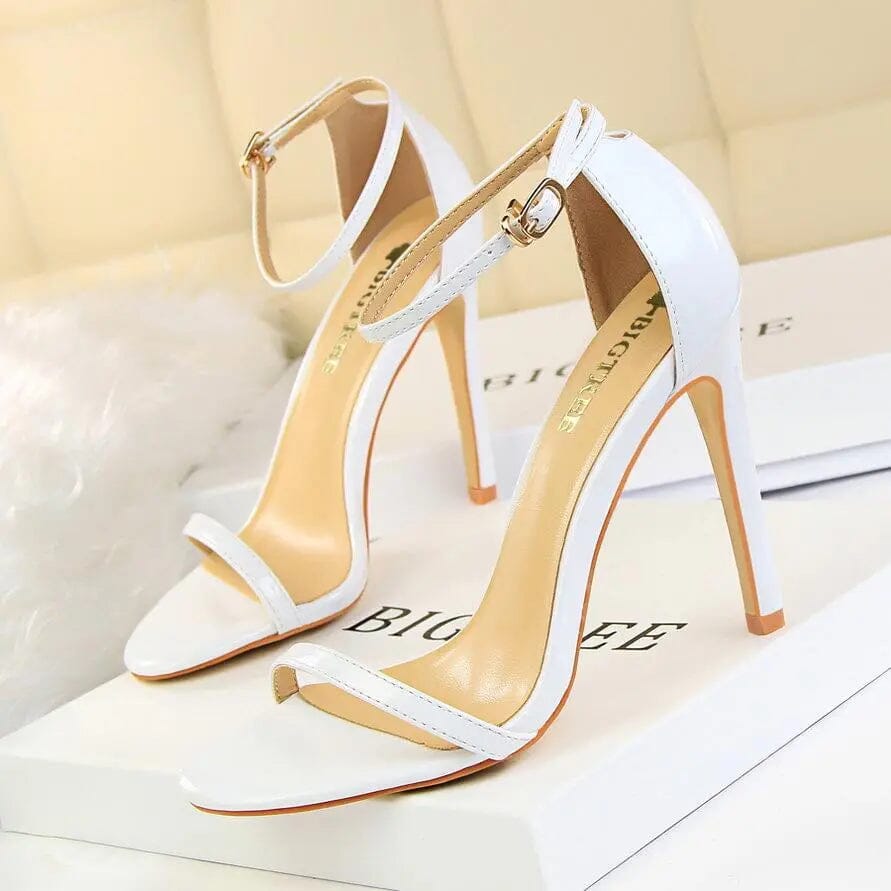 Women Sandals Wholesale New Arrive High Heels Sandals For Women Open Toe High Heel Sandals With Ankle Straps Summer Heels My Store
