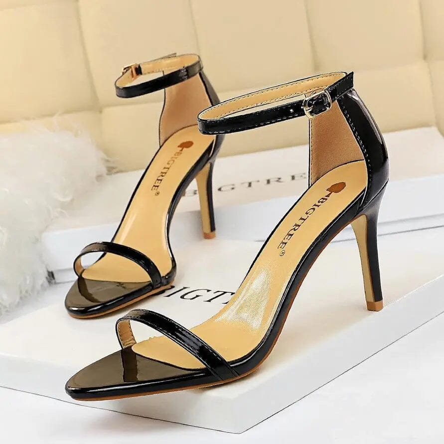 Women Sandals Wholesale New Arrive High Heels Sandals For Women Open Toe High Heel Sandals With Ankle Straps Summer Heels My Store