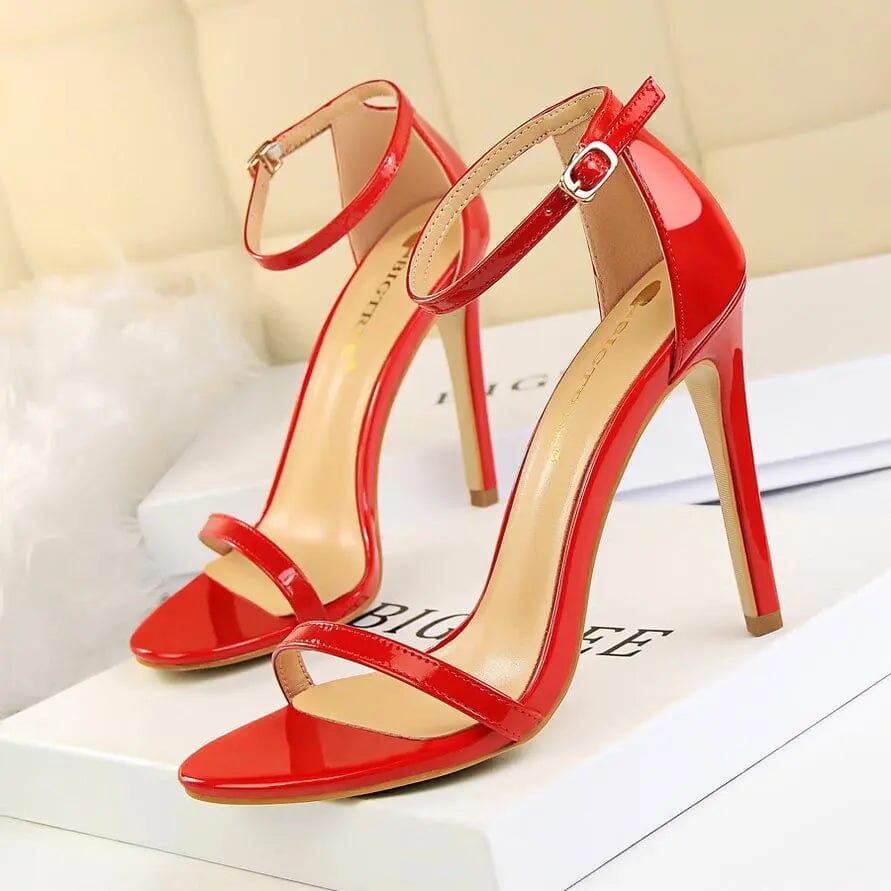 Women Sandals Wholesale New Arrive High Heels Sandals For Women Open Toe High Heel Sandals With Ankle Straps Summer Heels My Store