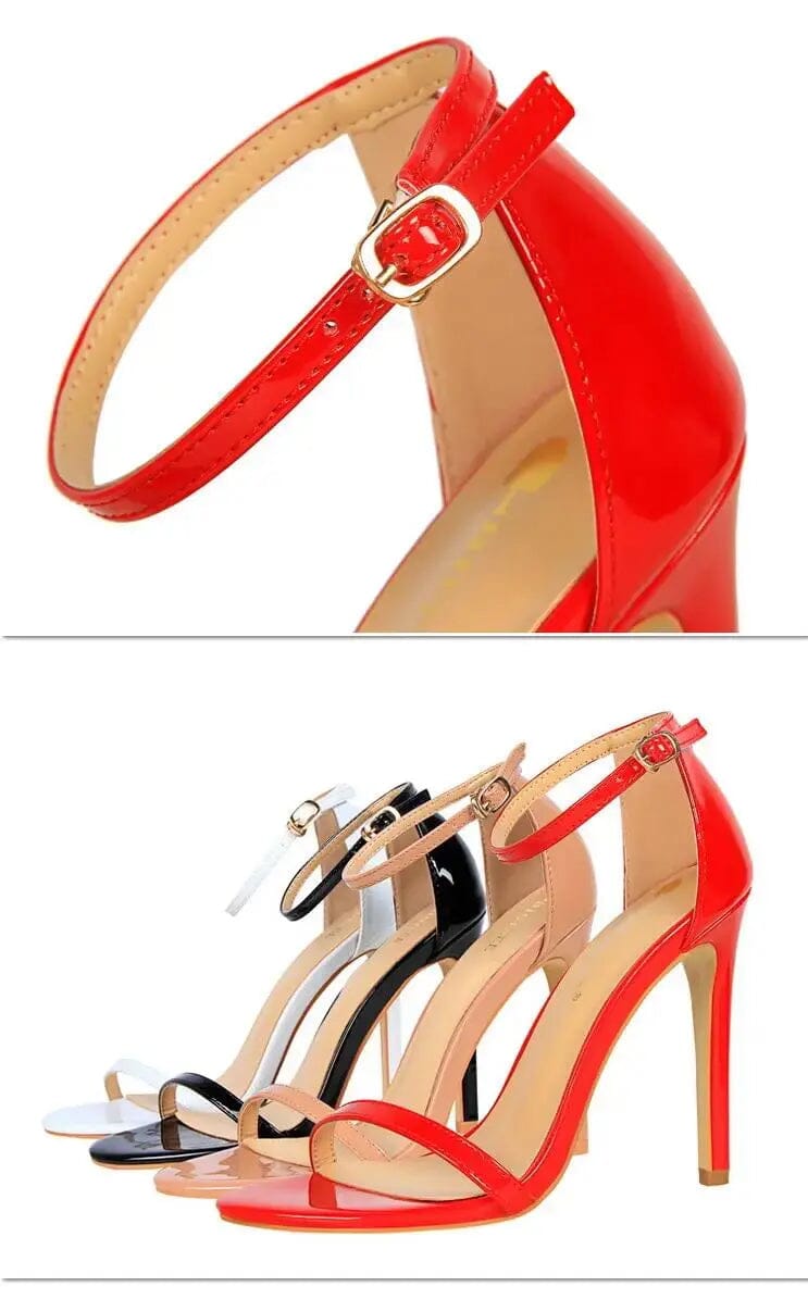 Women Sandals Wholesale New Arrive High Heels Sandals For Women Open Toe High Heel Sandals With Ankle Straps Summer Heels My Store