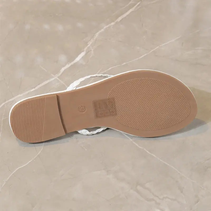 Women Slippers Flat Slides Sandals Thick Sole Ladies Flip-flop Shoes Outdoor Beach Slippers Slides Natalia Home Fashion    Natalia Home Fashion