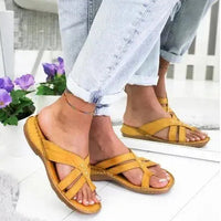 Women Wedge Sandals Casual Flat Shoes Female  Casual Summer Shoes for Women Flip Flop Flats Ladies Beach Slipper Sandal Natalia Home Fashion    Natalia Home Fashion