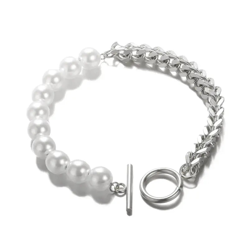 Zircon Heart Bracelets For Women Stainless Steel Gold Color Heart Charm Bracelet Luxury Wedding Jewelry Natalia Home Fashion   20cm-B918P-United-States Natalia Home Fashion