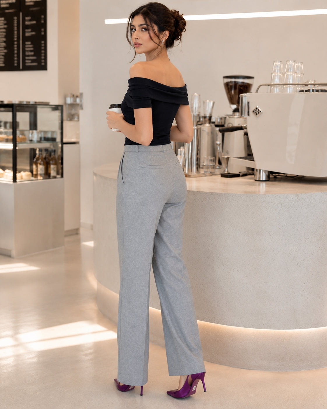 Summer Off Shoulder Bow Short Sleeve T-Shirt Women Stylish Ruched Slash Neck Cropped Tops Daily All-Match Solid Slimming Blouses Natalia Home Fashion    Natalia Home Fashion