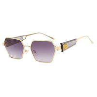 High Quality Rectangle Sunglasses Women Metal Frame Glasses Fashion Designer Vintage Eyewear UV