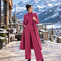 3 Piece Women Cardigan Fashion Knitted Pant Set Ladies Sweater Suit Vintage Fashion Ladies Natalia Home Fashion    Natalia Home Fashion