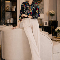 Fashion Women's Casual Shirt Tops Loose Long Sleeve Blouse Natalia Home Fashion    Natalia Home Fashion