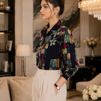 Fashion Women's Casual Shirt Tops Loose Long Sleeve Blouse Natalia Home Fashion    Natalia Home Fashion