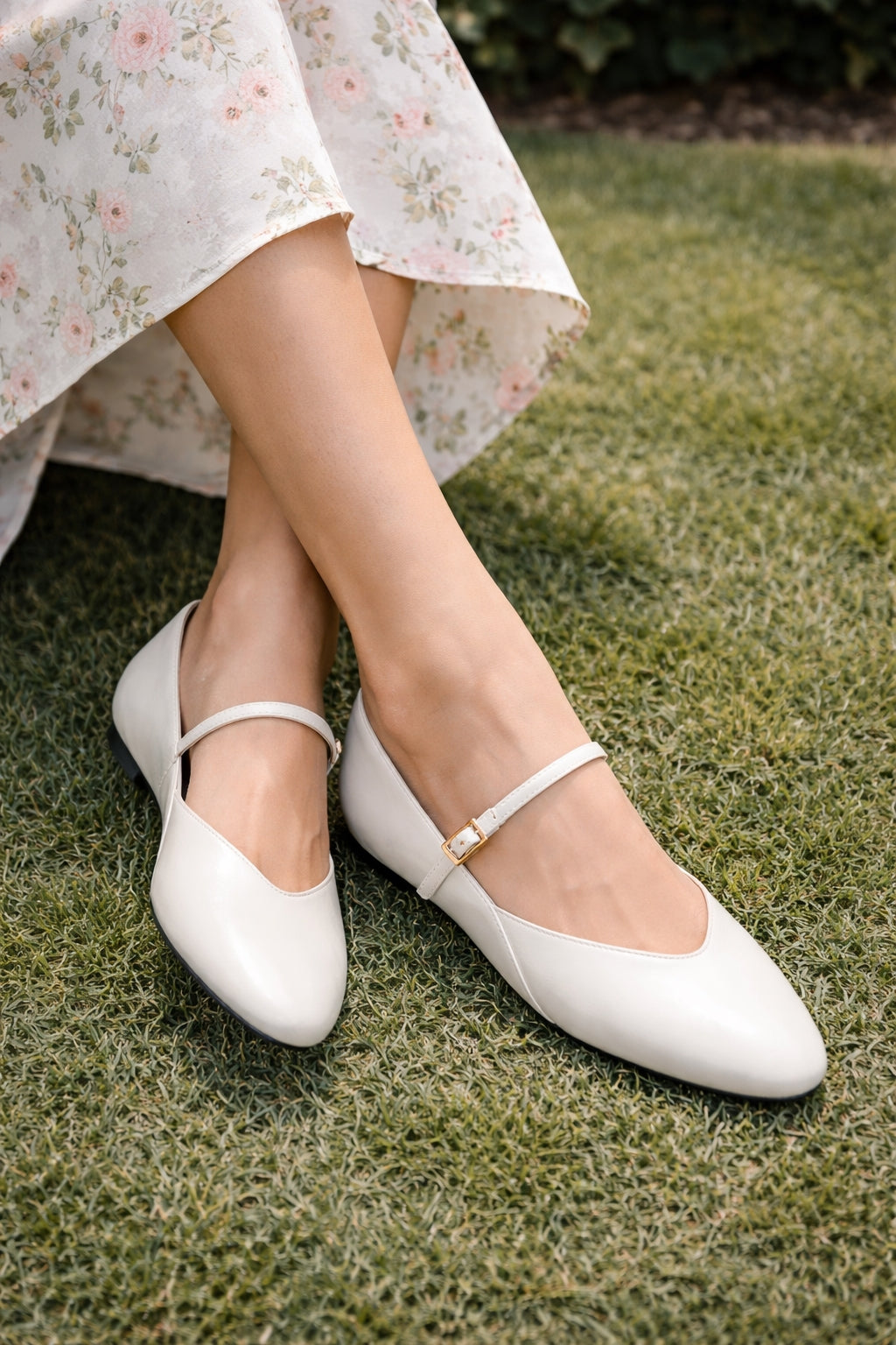 Flats Round Toe Female Ballet Shoes Patent Leather Designer Female Mary Jane Fashion Shoes for Women