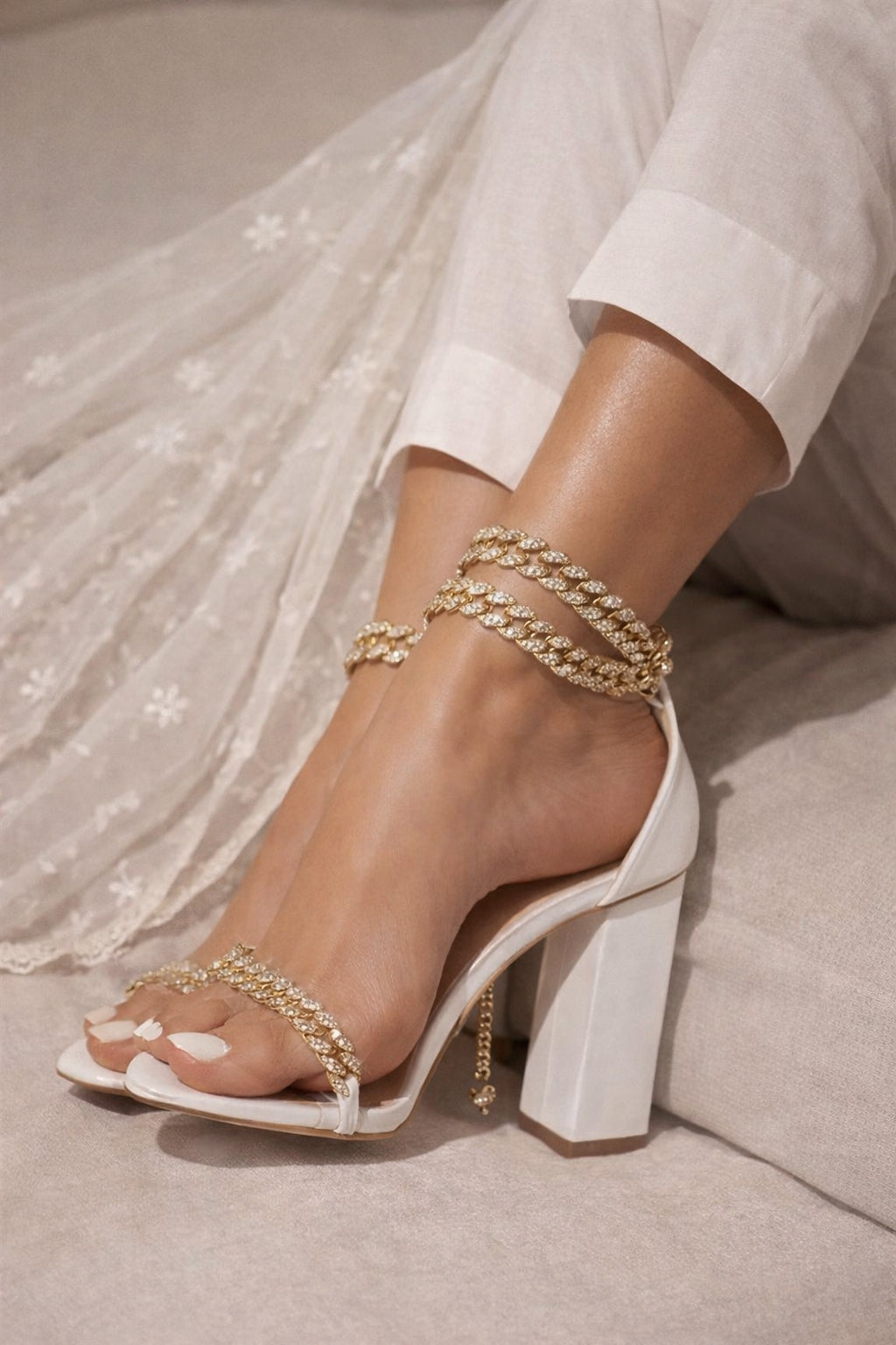 Block Heeled formal Sandals Shallow Mouth Female Shoe Open Toe Block heel Fashion Girls Low Peep Clear