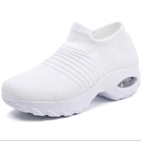 Women Sport Shoes Thick Sole Shoes Ladies  walking Fitness