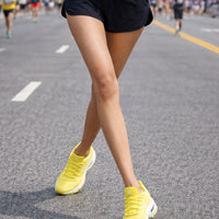 Lightweight Elastic Casual Women's Shoes Increased Height Slip-On Shake Shoes Breathable Comfortable